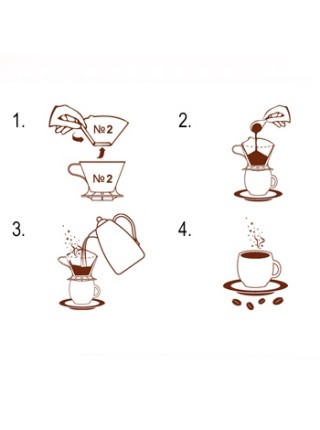 Набор для приготовления дрип-кофе Hario VCSD-02